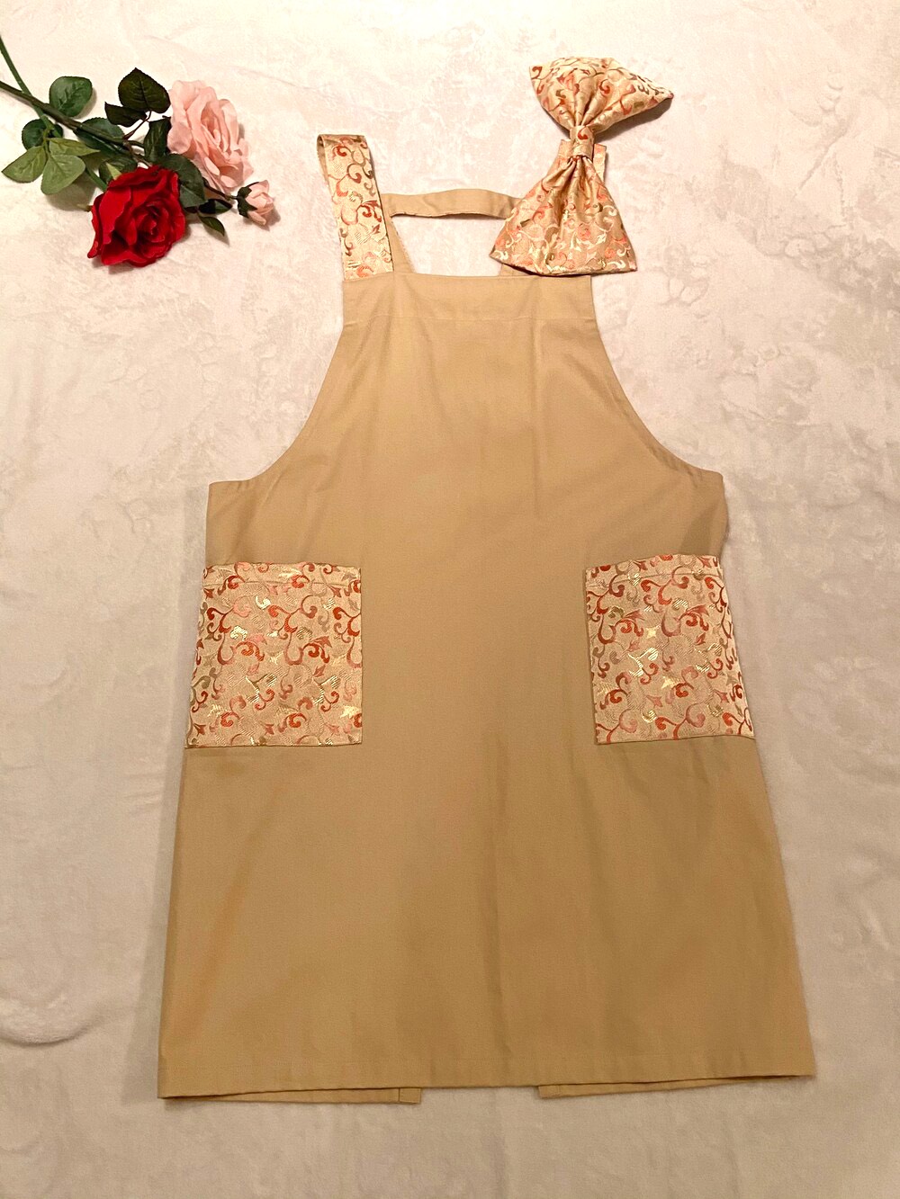 西陣織ドレスエプロン・カフェタイプ 12,300円