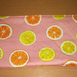 マルチポーチ　オレンジとレモン 2枚目の画像