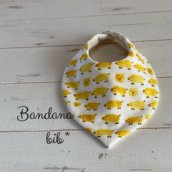 黄（イエロー） スタイ・よだれかけ（新生児・赤ちゃん・子ども） の