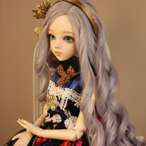 ドール関節人形 ユノアゼロ未開封本体と ウィッグ ヒール