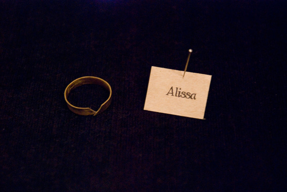 alissa ring 1枚目の画像
