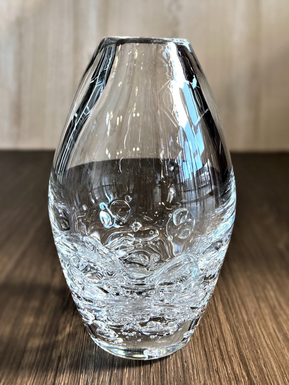 氣泡花瓶透明 第1張的照片