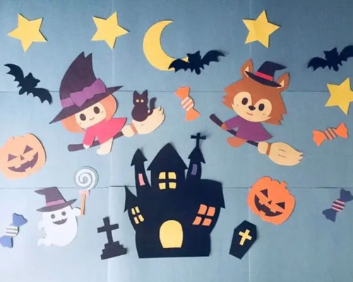 あおは様ハンドメイド♡めつむりちゃん♡ハロウィンツイン あおは様ハンドメイド♡めつむりちゃん♡ハロウィンツイン