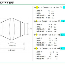 〈裏地・サイズが選べる〉不織布マスクカバー【DecollecTions　メリーメリー】Merry Merry 7枚目の画像
