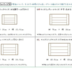 〈選べる４サイズ〉ワイヤー入プリーツマスク【オールチェックa】 3枚目の画像