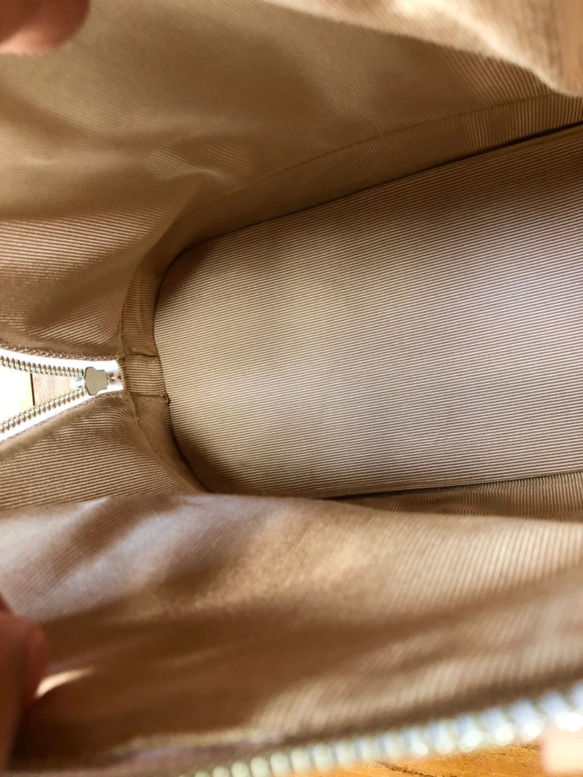 【在庫処分50%off】本革・レザーバッグ 着物リメイク　ハンドメイド 8枚目の画像
