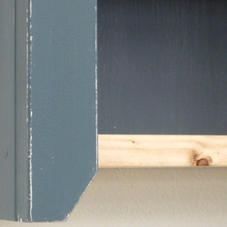 painted shelf - blue gray 8枚目の画像