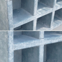 box shelf - blue grey 3枚目の画像