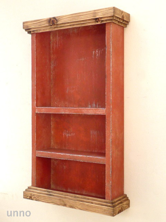 molding shelf orange 壁掛けラック・ウォールシェルフ unno 通販｜Creema(クリーマ)