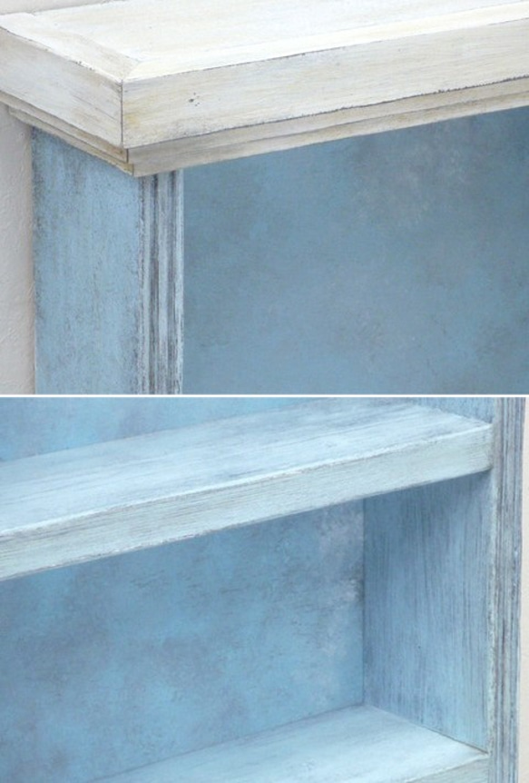 molding shelf - paleblue 2枚目の画像