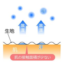 高島ちぢみ ＊ ちいさめサイズ マスク ＊ 和柄　夏マスク　花柄 4枚目の画像