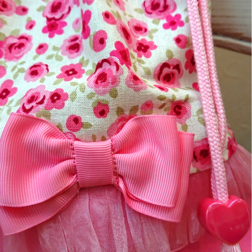 入園 入学3点セット 女の子 ユニコーン ピンク フリル レッスンバッグ  