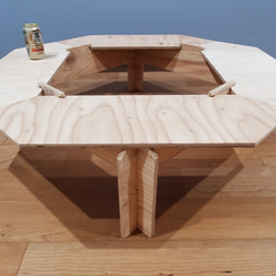 囲炉裏テーブル　ジカロテーブル 2枚目の画像