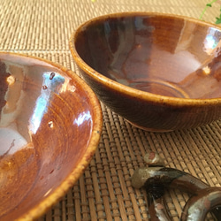 夫婦茶碗と箸置きのセット 3枚目の画像