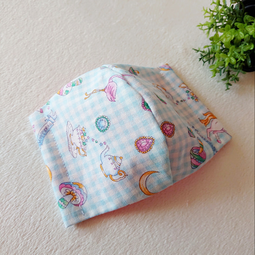 ♥送料無料♥ 立体マスク ゆめかわ メルヘン 女の子 ガーゼ キッズ 
