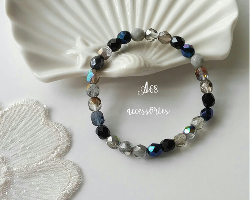 ビーズブレスレット　ハンドメイド　バラ売り 678501b66325b7675e05a58437743f