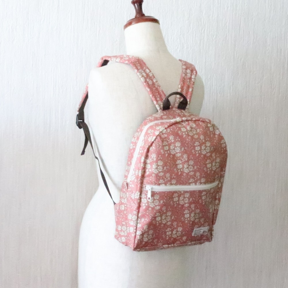 リバティ ビニコ リュック M*カペル　ストロベリー【送料無料】