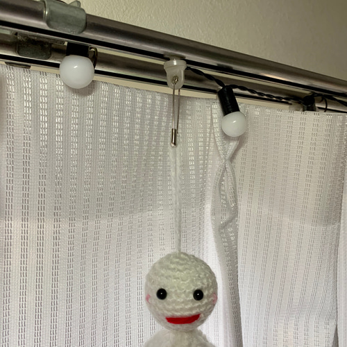 てるてる坊主のあみぐるみ大サイズ あみぐるみ あやなり 通販 9516711