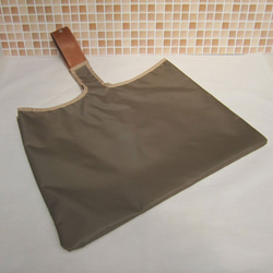 堅固緊湊、防水防水環保袋（L 尺寸：駝色） 第2張的照片