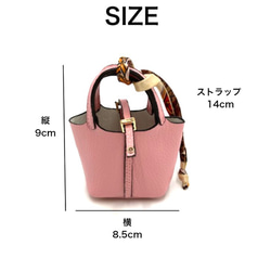 可愛いミニバッグ型bagチャーム☆バックのアクセント☆可愛い小物 3枚目の画像