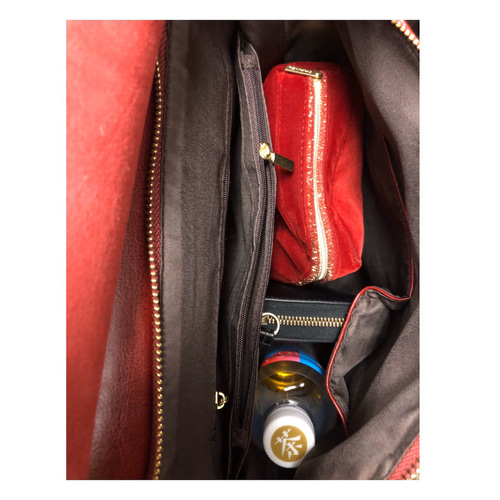 軽くてシンプルなレザー3way リュック☆通勤、通学☆レディース