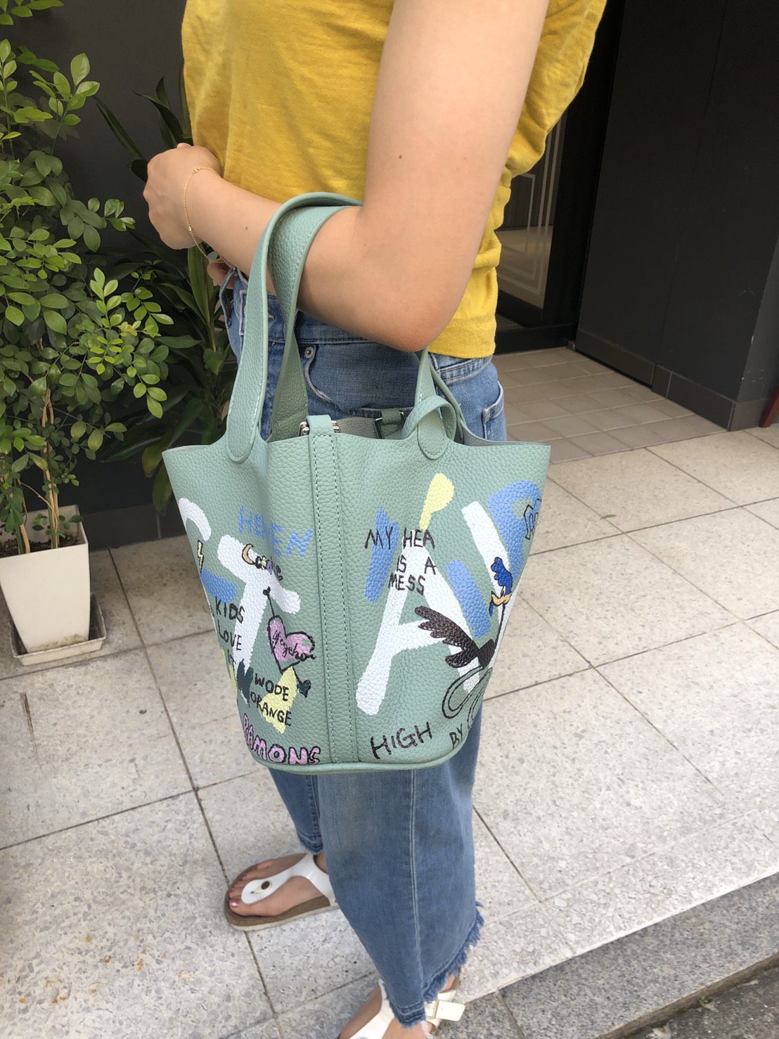 LOWARD｜【ハイキュー!!】ミニキャラクター刺繍トートバッグ