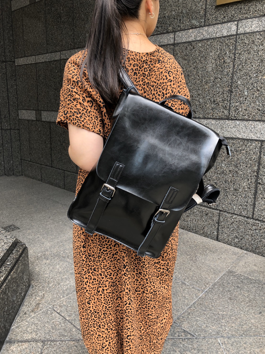 メール便に限り送料無料！！ 新品 送料込み 16800円☆牛革 ナイロン