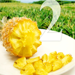 パイナップル スナックパイン 1kg(1-2玉) 沖縄県産 宜野座村産 栽培中農薬不使用