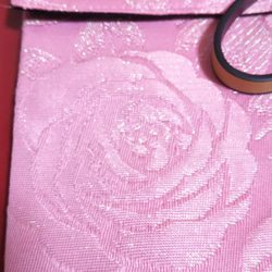 薔薇帯リメイクミニバッグ 2枚目の画像