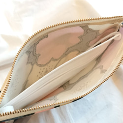 【即日発送可】マスクポーチ/梅の花 2枚目の画像