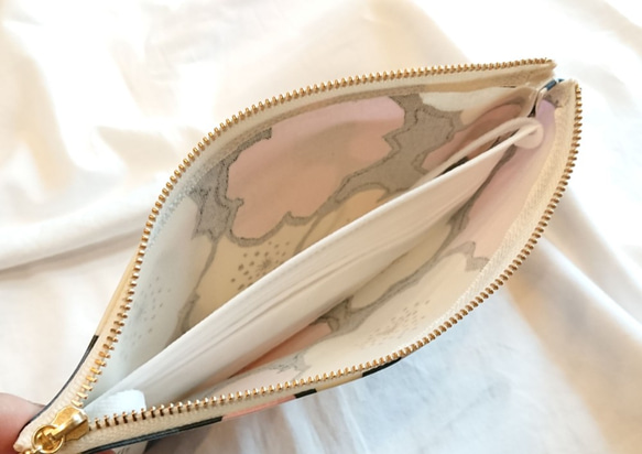 【即日発送可】マスクポーチ/梅の花 2枚目の画像