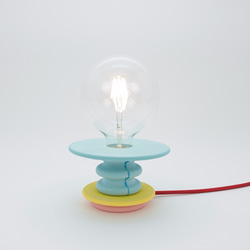 マルチカラーテーブルランプ- Frutti Lamp LED電球有り 1枚目の画像