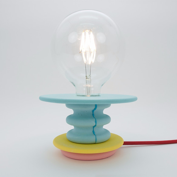 マルチカラーテーブルランプ- Frutti Lamp LED電球有り 2枚目の画像