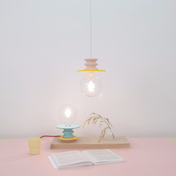 マルチカラーテーブルランプ- Frutti Lamp LED電球有り 4枚目の画像