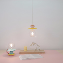 マルチカラーテーブルランプ- Frutti Lamp LED電球有り 6枚目の画像