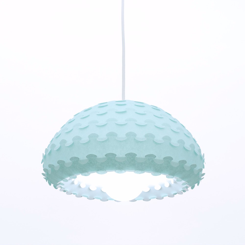 ミントグリーンペンダントランプ  - Kasa Mint Green