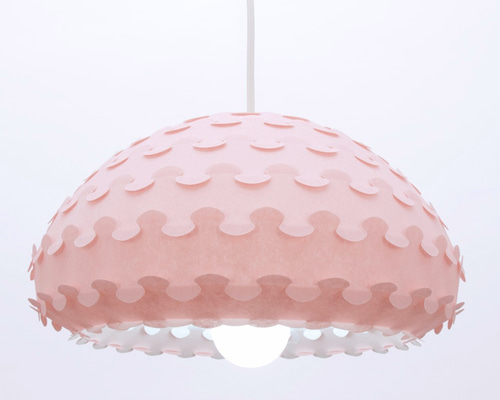 逆さペンダントライトおしゃれ照明 ハンドメイド パステルピンク 光沢 シーリング 逆さペンダントライトおしゃれ照明 ハンドメイド パステルピンク 光沢