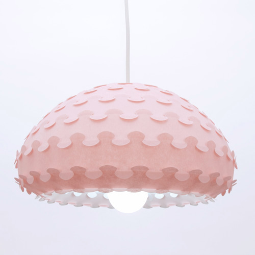 パステルピンクペンダントランプ - Kasa Pink シーリングライト