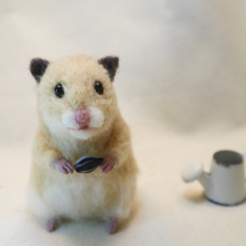 キンクマハムスター♡可愛い♡羊毛フェルト 羊毛フェルト Lani