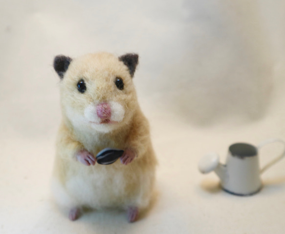 キンクマハムスター♡可愛い♡羊毛フェルト 羊毛フェルト Lani