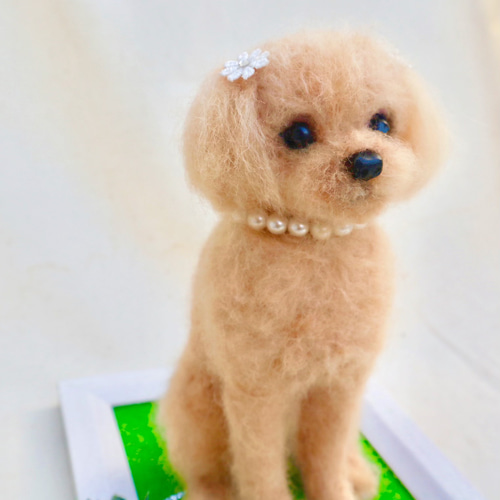 受注製作 》オーダー 犬♡うちの子製作♡羊毛フェルト♡トイ 受注製作 》オーダー 犬♡うちの子製作♡羊毛フェルト♡トイ