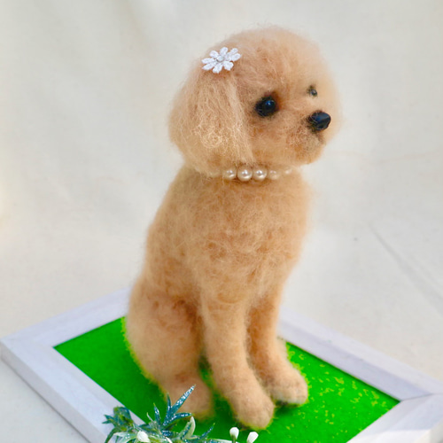 受注製作 》オーダー 犬♡うちの子製作♡羊毛フェルト♡トイ 受注製作 》オーダー 犬♡うちの子製作♡羊毛フェルト♡トイ