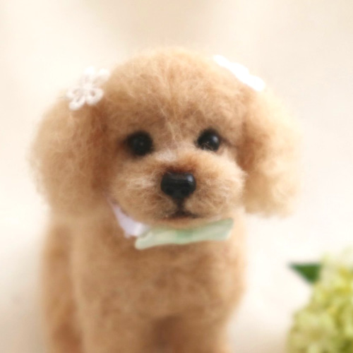 愛犬製作 世界でたったひとつ♡愛犬ぬいぐるみ♡オーダー 羊毛フェルト