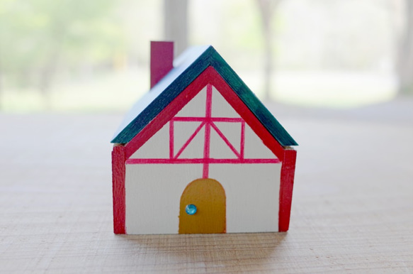 【手作りキット】お家で作ろう♪オリジナル木工クラフト『おうち箱』 3枚目の画像