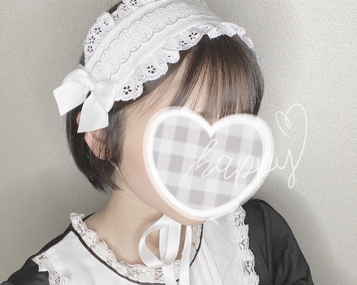 新婚花嫁　レースボンネット　白色ヘッドドレス　ゴシックロリータ　ホワイト　地雷系 BODYLINE - 新婚花嫁 レースボンネット 白色ヘッドドレス