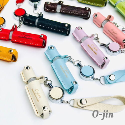 新品】本革アロマケース