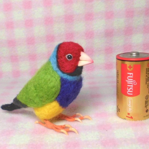 楽天市場】羊毛フェルトキット 桜文鳥と白文鳥 H441-611 ころん