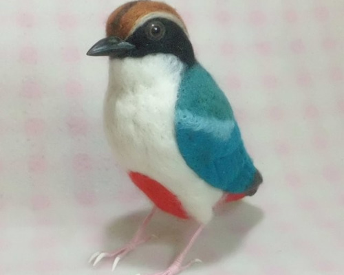 作家様　ハンドメイド　ぬいぐるみ　鳥　小鳥　水色ラメ鳥 作家様 ハンドメイド ぬいぐるみ 鳥 小鳥 水色ラメ鳥