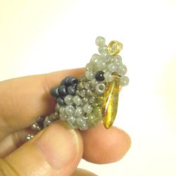 Little beaded bird 3-way strap・鲸头鹳  Shoebill 　　一只鸟1100日元 第3張的照片