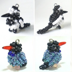 Little beaded bird 3-way strap 　日本鶺鸰・三宝鸟 第2張的照片